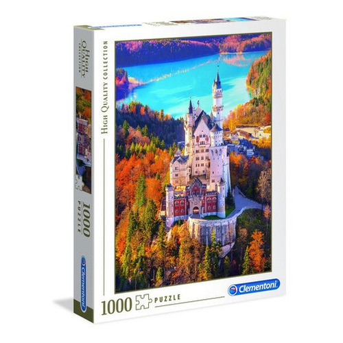 Castillo Neuschwanstein Rompecabezas 1000 Piezas Clementoni