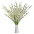 Welmatch White Artificial Orchids Faux Flowers - 10 Piezas 3