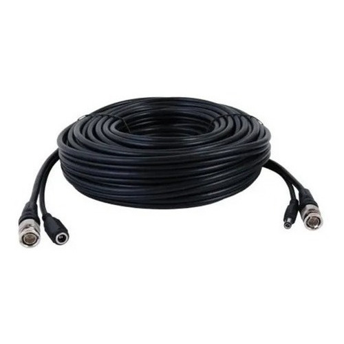 Cable De Video Para Cctv Coaxil Mas Alimentacion Largo 7,5mt