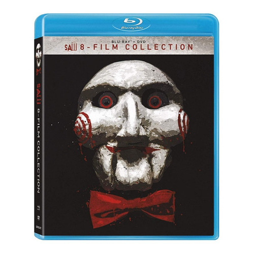 Blu Ray Saw Collection 8 Movie Original Box Set  Juego 