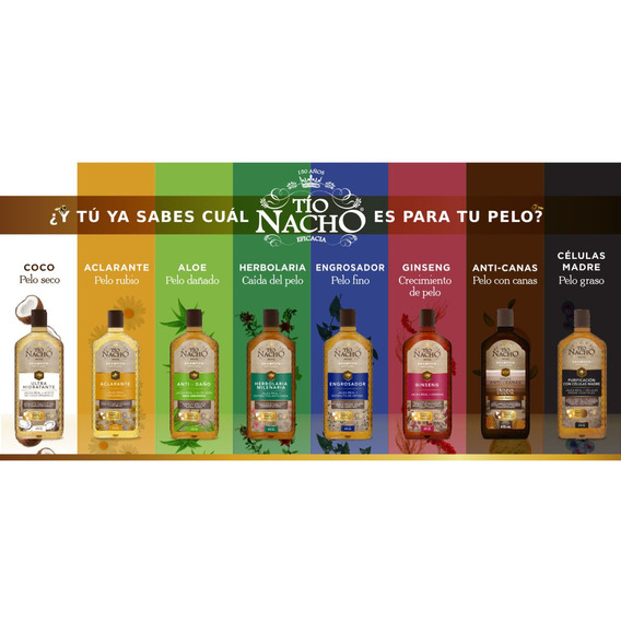  Tío Nacho Shampoo Ultrahidratante Coco 950 ML