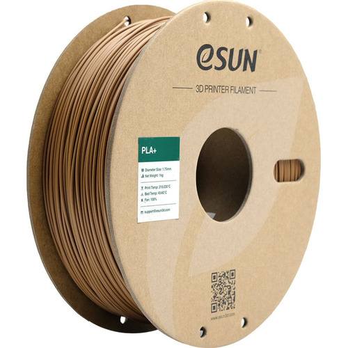 Esun PLA+ 1.75mm prateado marrón claro