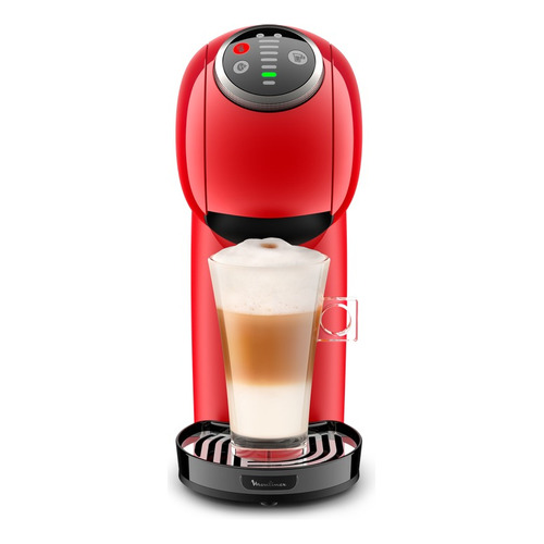 Cafetera Nescafé Dolce Gusto Moulinex Genio S Plus automática roja para cápsulas monodosis 220V - 240V