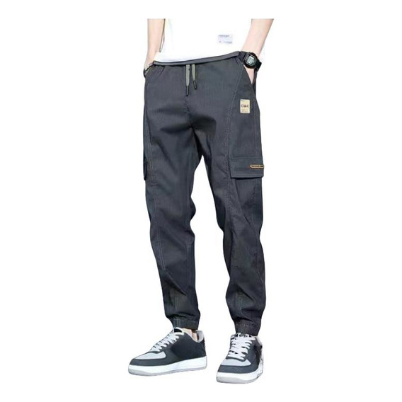 Pantalones Bombachos De Estilo Hip Hop Para Hombre Cargo