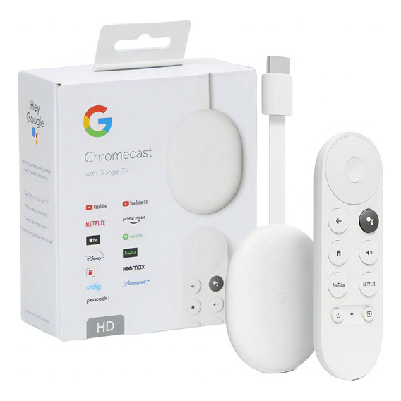 Google Chromecast Con Google Tv Hd - Blanco