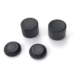 Protector Palanca Ps5 Dualsense Joysticks Cover Caps Gomas Color Negro