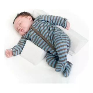 Almohada Para Bebé Antireflujo Cuidado Prematuro Algodón