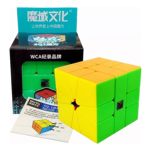 Cubo Rubik 3x3 Square Moyu Meilong - Sq1 Juego Ingenio Color De La Estructura Stickerless