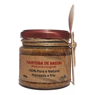 Manteiga De Bacuri Da Amazônia 100% Pura E Vegana 100g