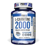 L-carnitina 2000 Quemador De Gordura 60caps - Profit Labs Sabor Sin Sabor