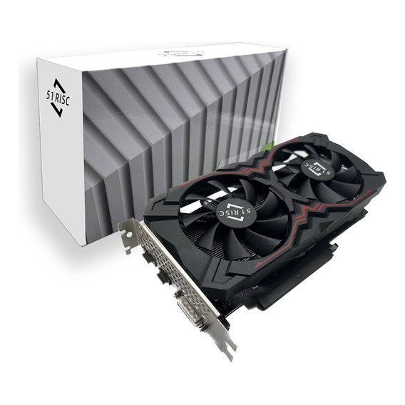 Tarjeta Gráfica Nvidia 51risc Gtx1660ti 6g 1536sp 192bit D6