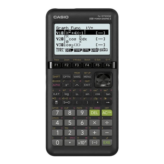 Calculadora Casio Fx-9750giii Graficadora Y Programable