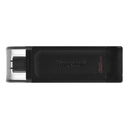 Memoria USB Kingston DataTraveler 70 DT70 32GB 3.2 Gen 1 negro