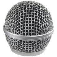 2 Globo Microfone Prata Lyco/karsect/onix/outros Fret Gratis