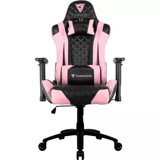 Cadeira Gamer Profissional Tgc12 Thunderx3 Cor Rosa Material Do Estofamento Couro Sintético