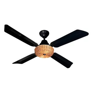 Ventilador De Techo Rattan Ventiservice Palas Chapa Nacional