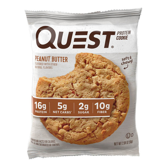 Quest Cookies 59g Sabor Peanut Butter