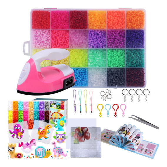 Kit Hama Beads 27000, 2,6 Mm, Cuentas Planchar (48 Colores)