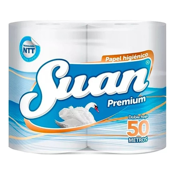 Papel Higiénico Swan Pack X12 Rollos 50mts