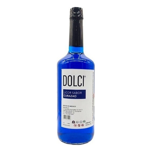 Licor De Curazao Blue Dolci 1000 Ml