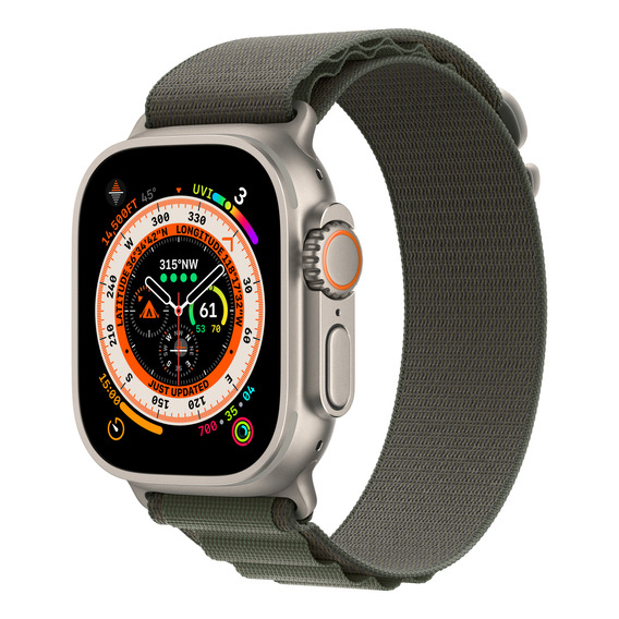 Apple Watch Ultra Gps+cellular-caja Titanio De 49mm