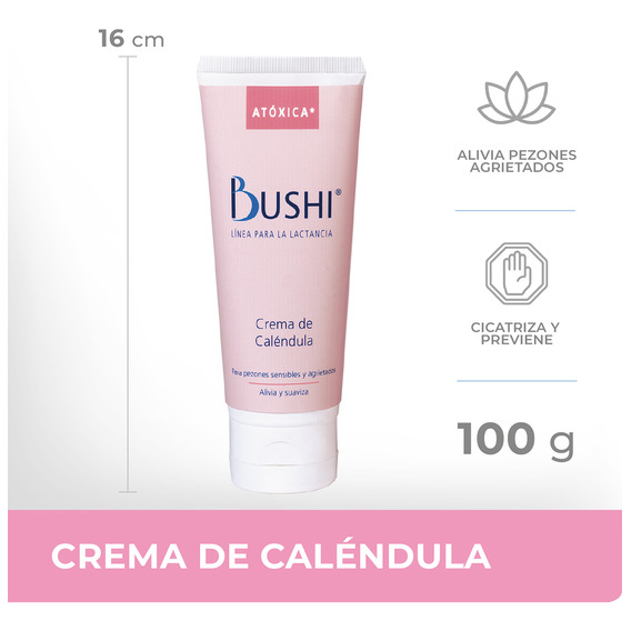 Bushi Crema De Caléndula 100g