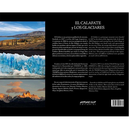 Libro Fotografico El Calafate Y Los Glaciares - Bilingue Andres Bonetti 6ta.ed, De Bonetti, Andres. Editorial Andres Bonetti, Tapa Dura En Español, 2020