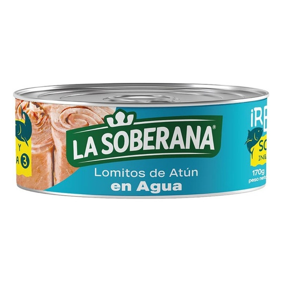 Atun Lasoberana Lomos Agua 140g - g a $42