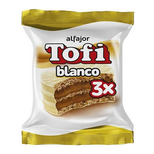 Alfajor Triple Tofi Blanco X 73gr - Arcor Oficial