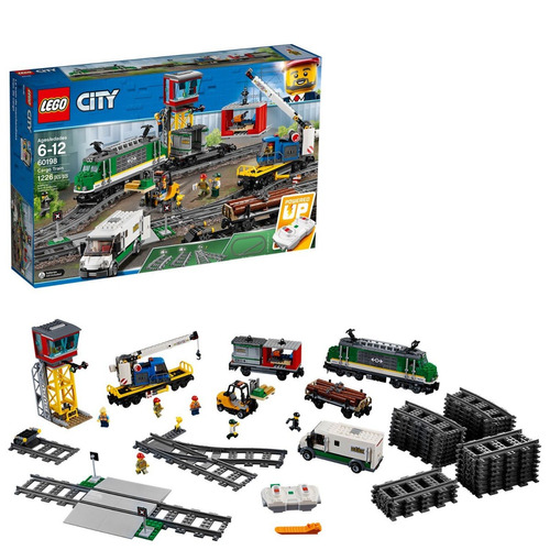 Lego City Tren De Carga 1226 Pzs 60198 