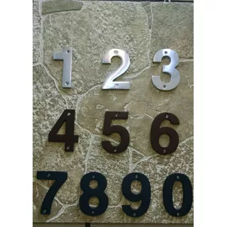 Números Para Casa Mod. Arial 11 Cm  House Number 