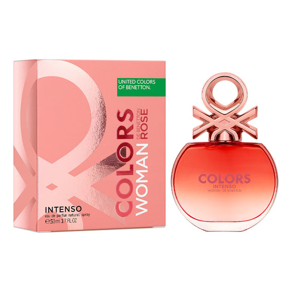 Perfume Mujer Benetton Colors Rose Intenso Edp 50ml 