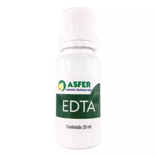 Edta Agente Quelante Gel Trissódico 20ml - Asfer