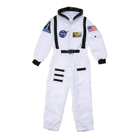 Disfraz Astronauta Espacial Nasa Talla Niños Unisex