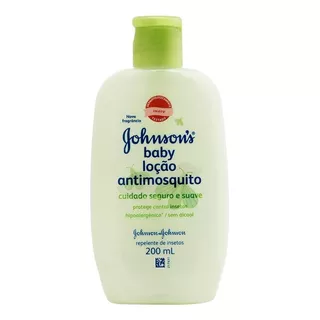 Loção Repelente Anti Mosquito Johnson's Baby 200ml