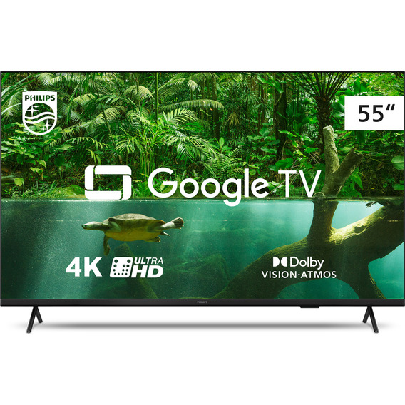 Smart Tv 55pug7408/78 55'' 4k Uhd Led Google Tv Philips