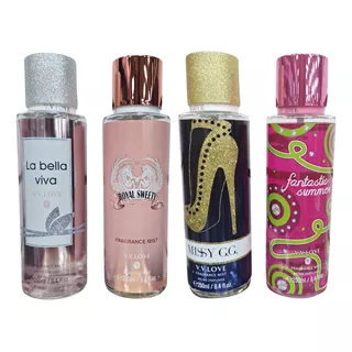 Body Mist , 4 Piezas Con Diferentes Aromas, Perfume #7