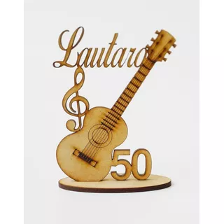 Souvenirs Guitarra Criolla Personalizado Nombre Y Edad X 30u
