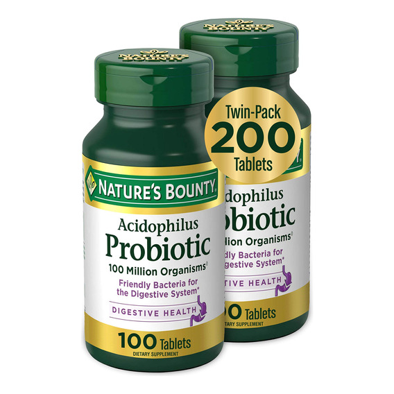 Suplemento Probiótico Nature's Bounty Acidophilus 100 Ml
