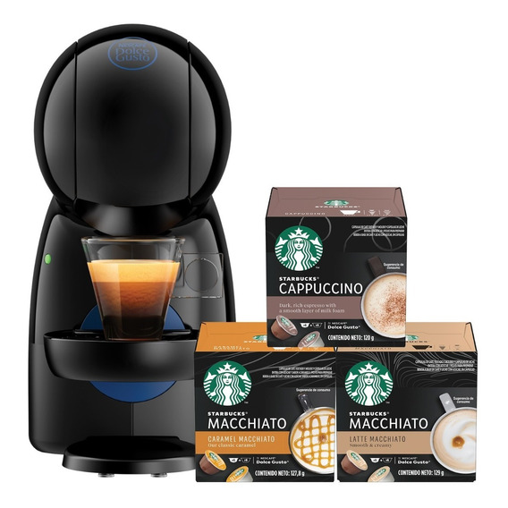 Cafetera Piccolo Xs  + Cápsulas Starbucks Lacteadas X3 Cajas