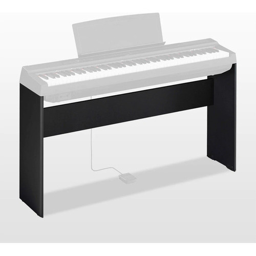 Mueble Soporte Para Piano Electrónico P125 Yamaha L125b Color Negro