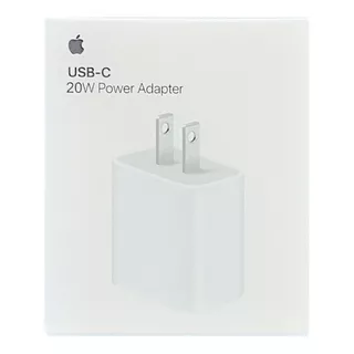 Cargador Original Apple 20w Usb-c Carga Rapida iPhone 12