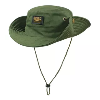 Sombrero Australiano Verde Ing Boonie Pesca Safari Eva Rain®