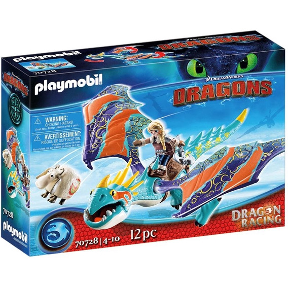 Playmobil Dragons Astrid Y Tormenta 12 Piezas Original