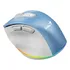 Mouse Genius Inalambrico Bt Recargable Ergo 9000s Pro Color Light Blue