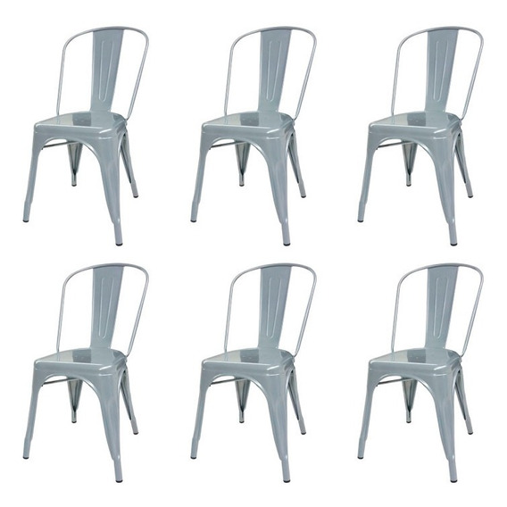 Silla Tolix Reforzada X6 Varios Colores