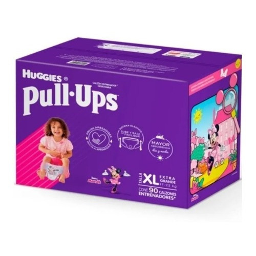 Pañales Huggies Pull Ups niñas XL