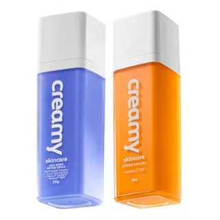 Duo Creamy Serum Facial Vitamina C 30ml, Peptide Cream 30g