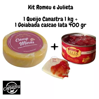 Goiabada Cascão Cremosa Queijo Canastra Kit Romeu E Julieta