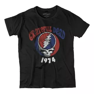 Camiseta - Grateful Dead 1974 - Banda Rock